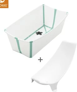 Stokke Flexi Bath Bundle White Aqua