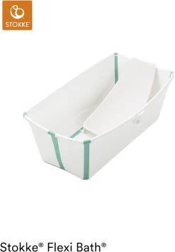 Stokke Flexi Bath Bundle White Aqua -Baby Bonus 7040355315056 5