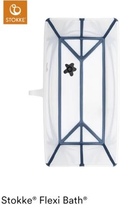 Stokke Flexi Bath Transparent Blue -Baby Bonus 7040355319047