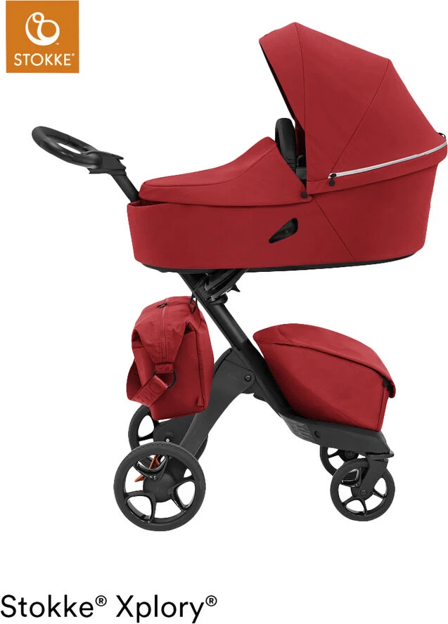 Stokke Xplory X Changing Bag Ruby Red 6 Stokke Xplory X Changing Bag Ruby Red - Billede 4