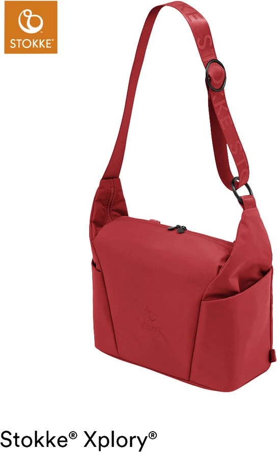 Stokke Xplory X Changing Bag Ruby Red 4 Stokke Xplory X Changing Bag Ruby Red - Billede 2