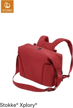 Stokke Xplory X Changing Bag Ruby Red 8 Stokke Xplory X Changing Bag Ruby Red -Baby Bonus 7040355751045 3