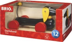 BRIO DACHSIE TRÆKKEHUND -Baby Bonus 7312350303322 2
