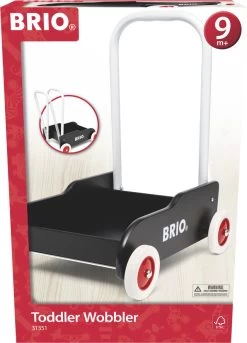 Brio Lære-gå Vogn Sort