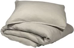 Muslin Bed Set DK - Ivory White