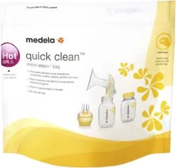 Medela Quick Clean Dampsteriliseringsspose, 5 Stk.