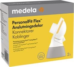 Medela PersonalFit Flex Konnektor Til Solo/Flex Brystpumper 2 Stk. 5 Medela PersonalFit Flex Konnektor Til Solo/Flex Brystpumper 2 Stk. -Baby Bonus 7612367056267 1