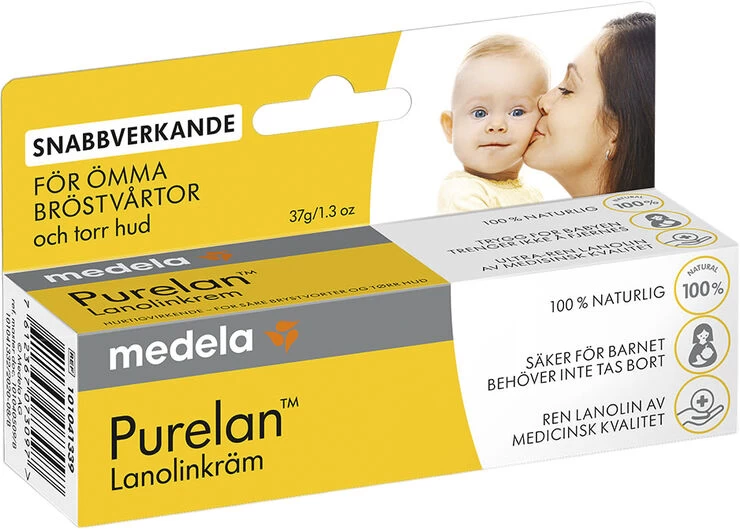 Medela Purelan Lanolincreme 37 G, 1 Stk. 4 Medela Purelan Lanolincreme 37 G, 1 Stk. - Billede 2