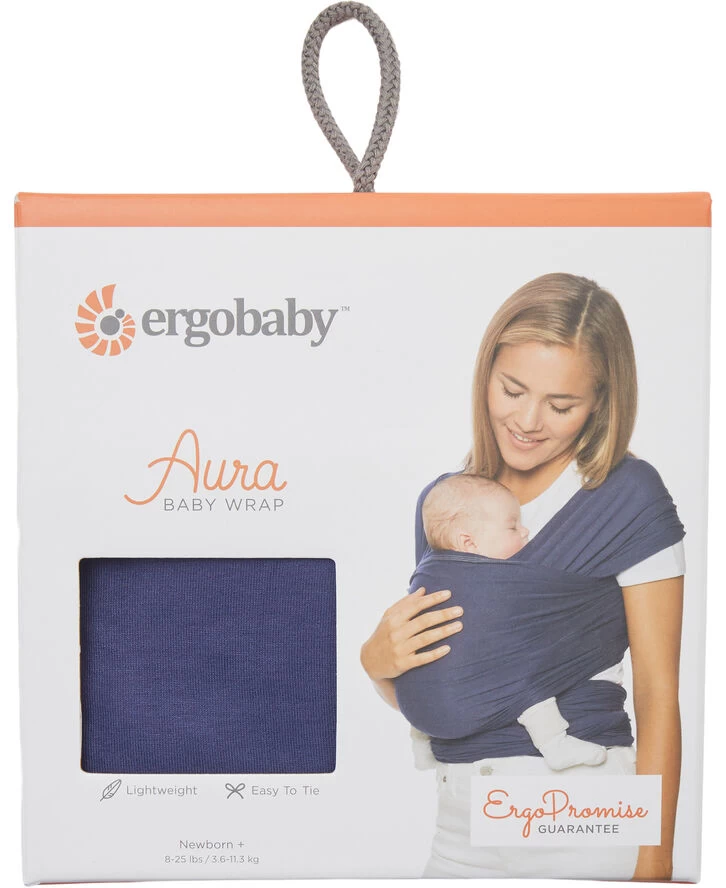 Ergobaby Aura Baby Wrap Indigo 5 Ergobaby Aura Baby Wrap Indigo - Billede 3