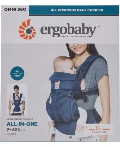 Ergobaby Omni 360 Cool Air Mesh Midnight Blue 7 Ergobaby Omni 360 Cool Air Mesh Midnight Blue -Baby Bonus 8451970628718