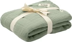 BIBS Cuddle Swaddle Muslin 120x120cm Sage