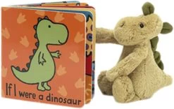 JELLYCAT Papbog, If I Were A Dinosaur