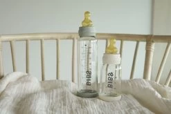 BIBS Baby Glass Bottle Complete Set Latex 110ml Sage -Baby Bonus BIBS BabyBottle Product 4 1