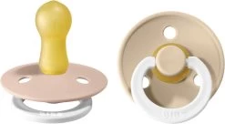 BIBS Colour 2 PACK Blush NIGHT/Vanilla NIGHT