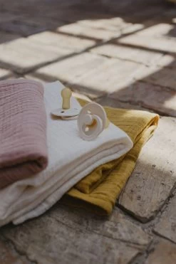 BIBS Cuddle Cloth Muslin 70x70 Cm Mustard -Baby Bonus BIBS CuddleCloth Product 5 1