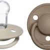 BIBS De Lux 2 PACK Silicone Vanilla/Dark Oak 2 BIBS De Lux 2 PACK Silicone Vanilla/Dark Oak -Baby Bonus BIBS DE LUX PACK 150210 5713795200559 Vanilla DarkOak