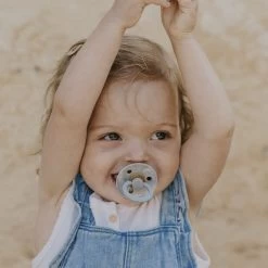 BIBS Colour Tie Dye 2 PACK Latex Size 1 Mustard Ivory / Must -Baby Bonus BIBS Tiedye some 3