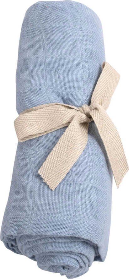 Filibabba Stofble GOTS - Muslin Power Blue 3 Filibabba Stofble GOTS - Muslin Power Blue