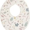 Cam Cam Copenhagen TEETHING BIB -Baby Bonus JerseyTeethingBib P31 Pressed Leaves Rose
