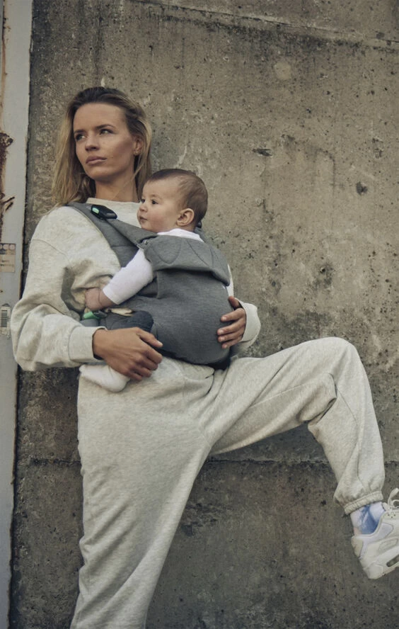 Baby Carrier Najell Easy - Mercury Grey (3D Jersey) 6 Baby Carrier Najell Easy - Mercury Grey (3D Jersey) - Billede 4