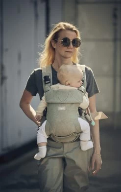 Najell Original Vol 2 - Sage Green -Baby Bonus Sage Green Newborn position