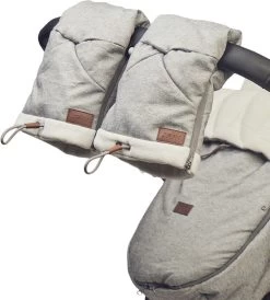 Stroller Gloves - Morning Grey